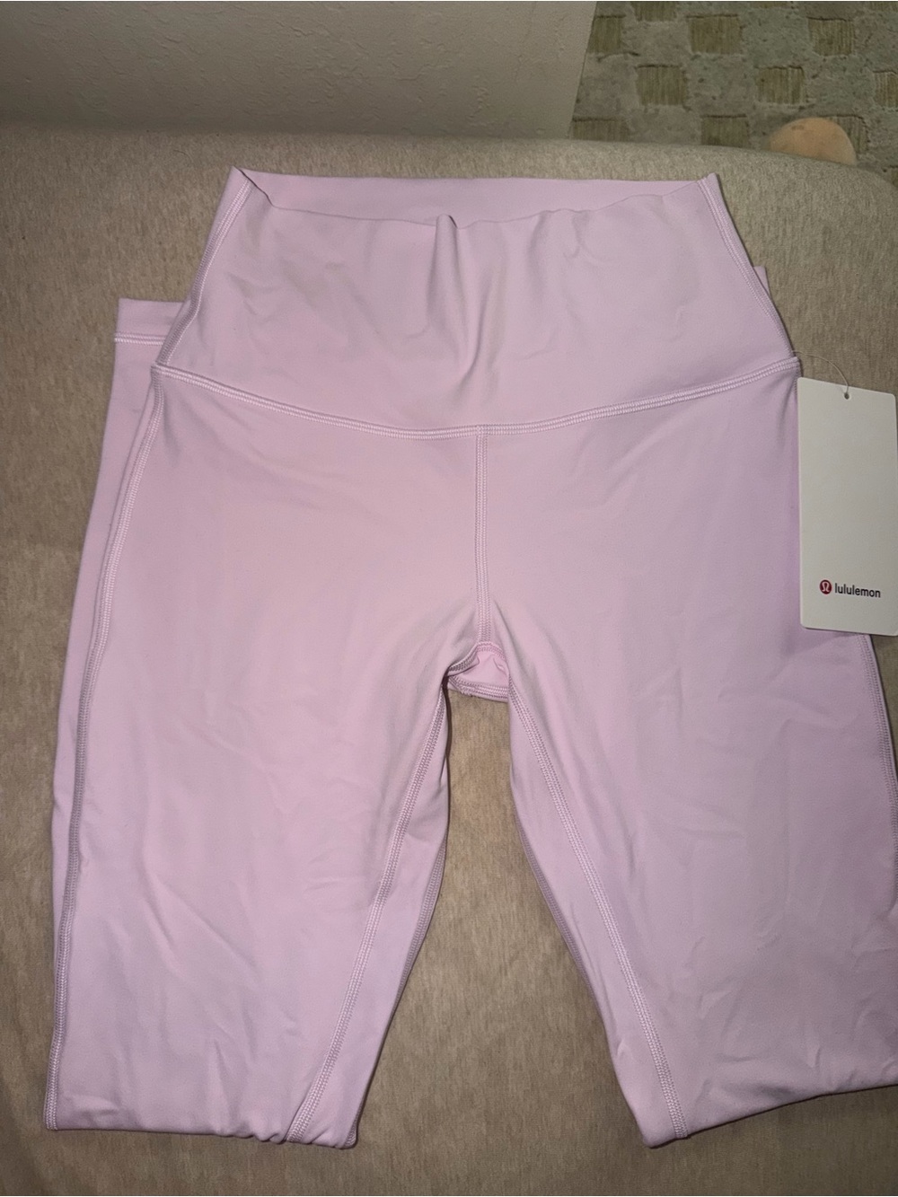 lululemon athletica Light Pink High-Waist Leggings